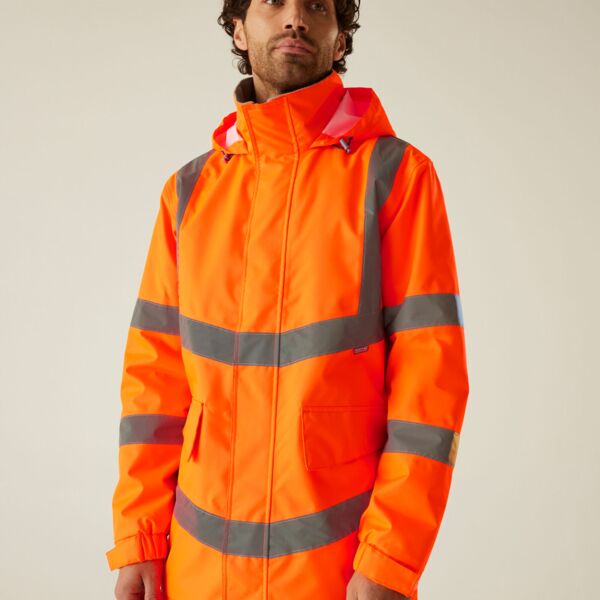 Hi-Vis Pro Contract Dover Parka Jacket Thumbnail
